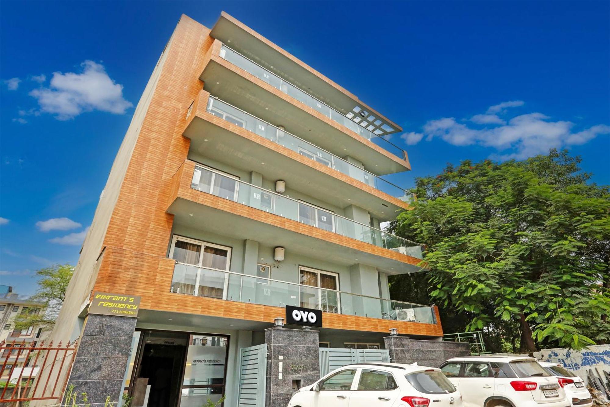 Hotel O Vikrant Residency Gurgaon Exterior foto