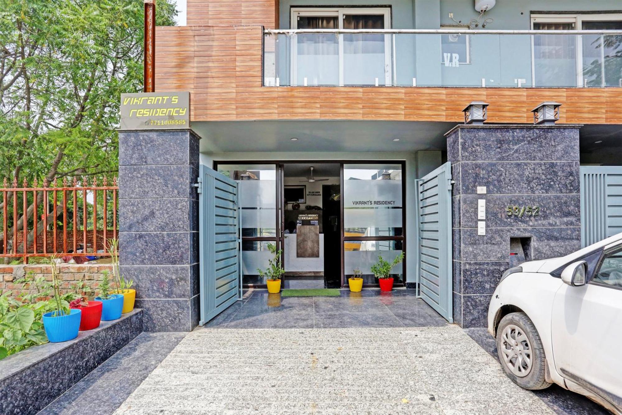 Hotel O Vikrant Residency Gurgaon Exterior foto